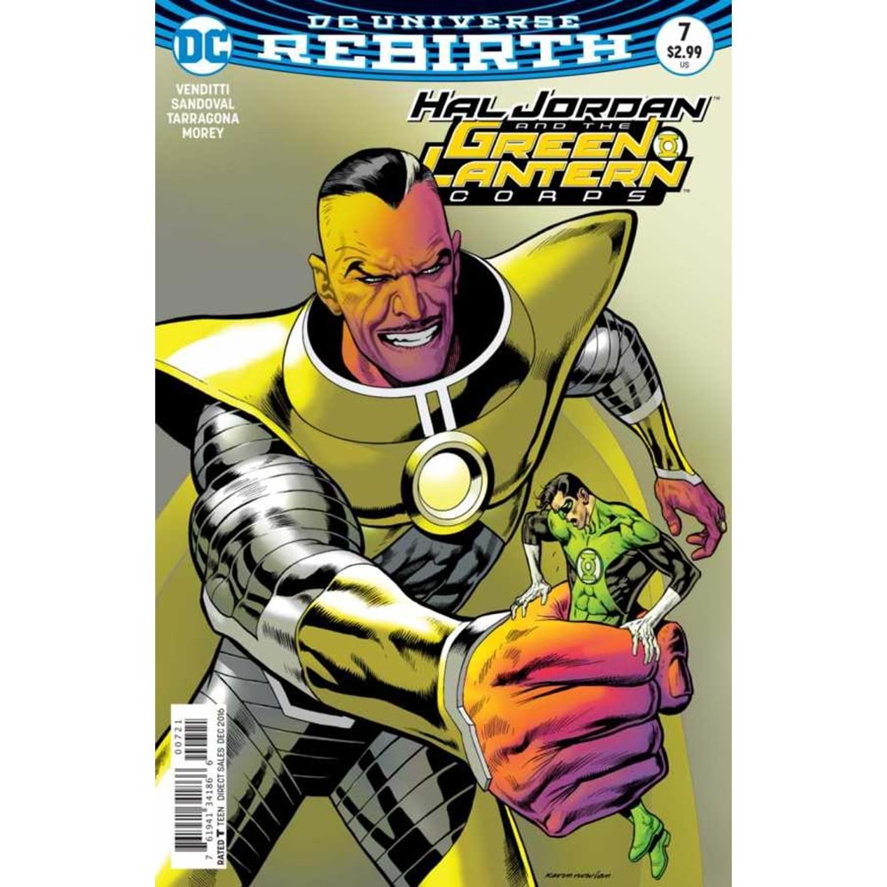 HAL JORDAN AND THE GREEN LANTERN CORPS # 7 VARIANT